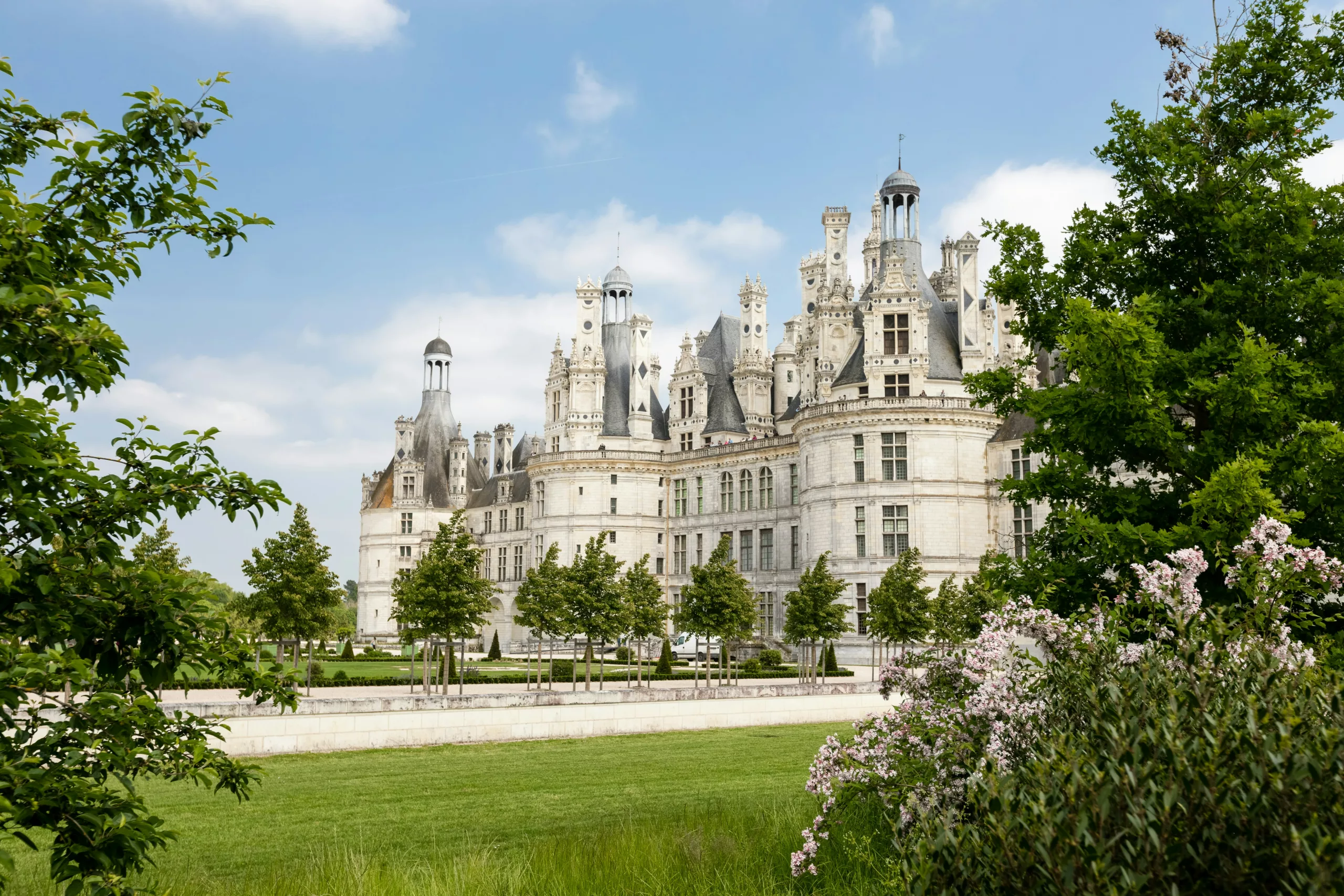 Chambord slott i Frankrike