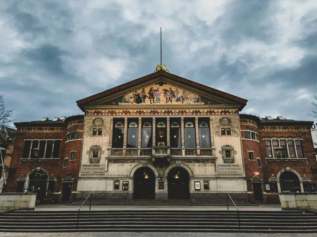 Utsmykket bygning i Aarhus